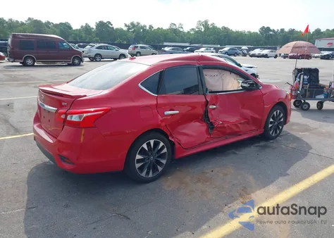 2019 Nissan Sentra Sr из США, поврежденный, VIN 3N1AB7AP7KY342995